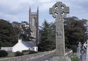 Sligo-Drumcliffe Church and High Cross-Yeats